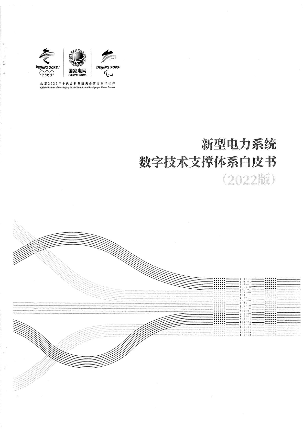 新型电力系统数字技术支撑体系白皮书（2022版）-国家电网-文献书典-pdf 